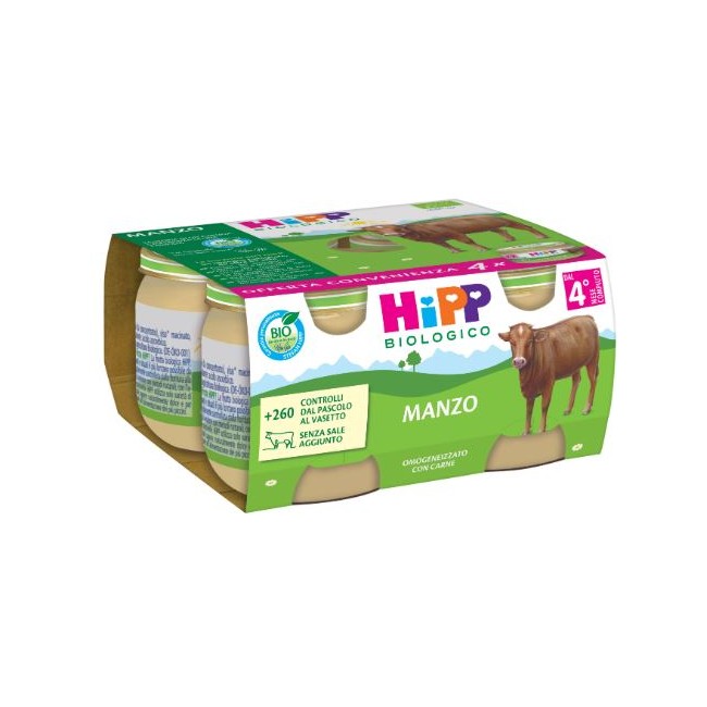 Hipp Bio Omogeneizzato Manzo Hipp Bio Omogeneizzato Manzo
