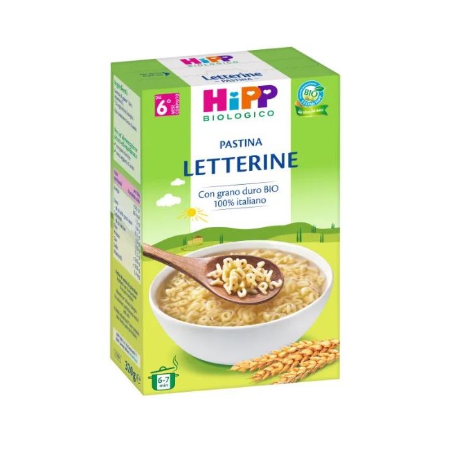 Hipp Italia Hipp Bio Pastina Letterine Hipp Italia Hipp Bio Pastina Letterine