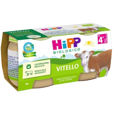 Hipp Bio Omogeneizzato Vitello