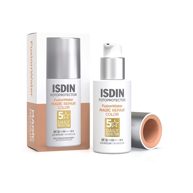 Isdin Fusion Water Magic Repair Color Spf50