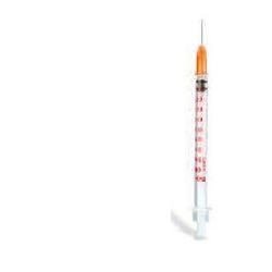 Safety Siringa Per Insulina 1 Ml Ago Gauge 25 1 Siringa
