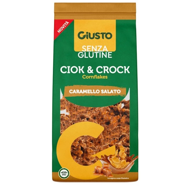 Giusto Ciok&crock Cornflakes Caramello Salato Giusto Ciok&crock Cornflakes Caramello Salato