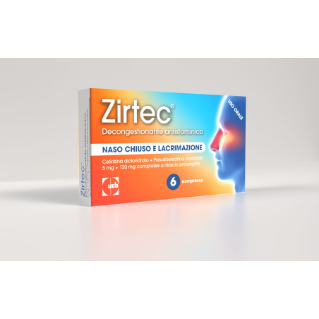 Zirtec Decongestionante Antistaminico