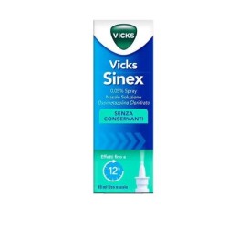 Vicks Sinex 0,05% Spray Nasale Soluzione Ossimetazolina Cloridrato