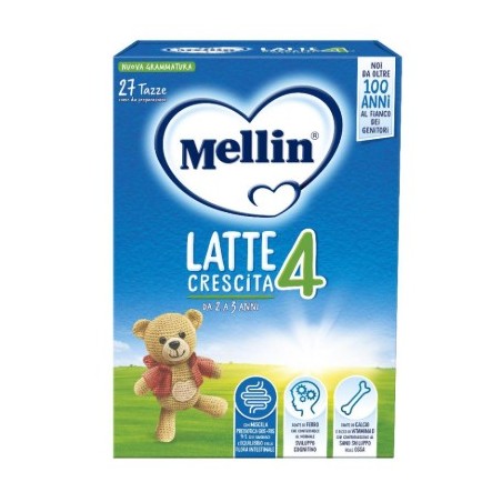 Mellin 4 latte 2 bustine