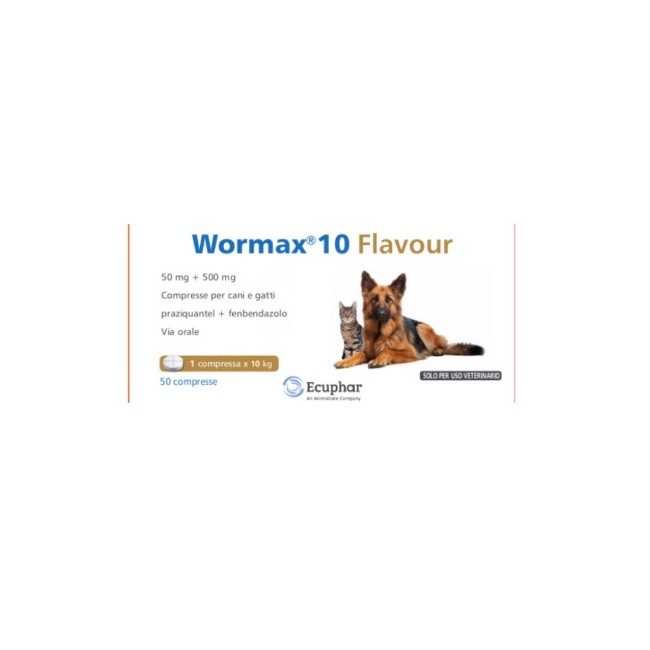Wormax 10 flavour 50 compresse
