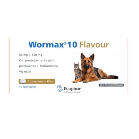 Wormax 10 flavour 50 compresse