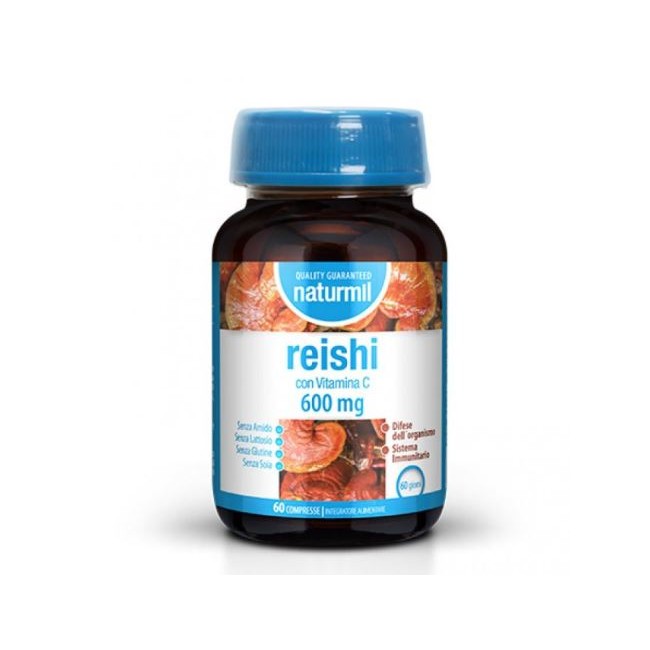 Naturmil reishi 600mg 60 compresse