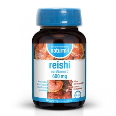 Naturmil reishi 600mg 60 compresse