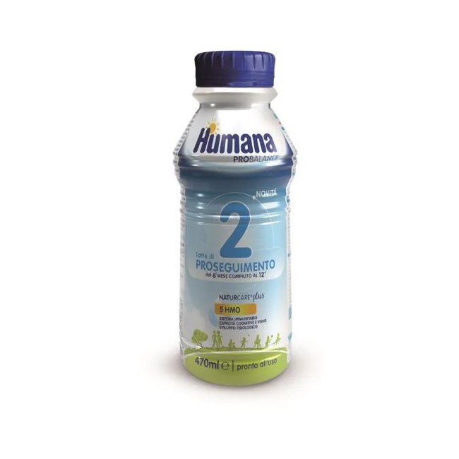 Humana 2 latte 5hmo bottiglia Humana 2 latte 5hmo bottiglia