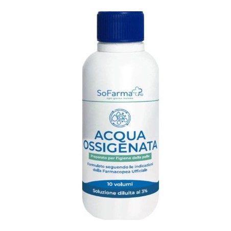 Sofarmamorra acqua ossigenata 10 volume 250ml