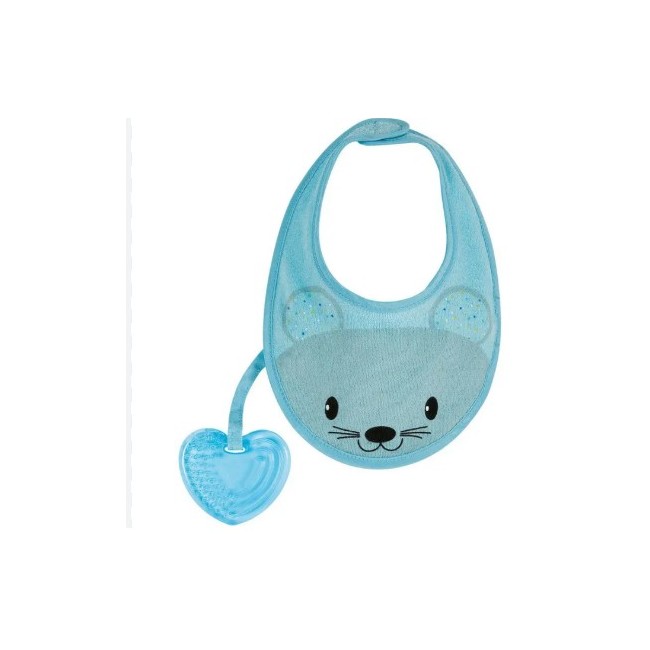 Chicco fresh bavaglino azzurro con massaggiagengive Chicco fresh bavaglino azzurro con massaggiagengive