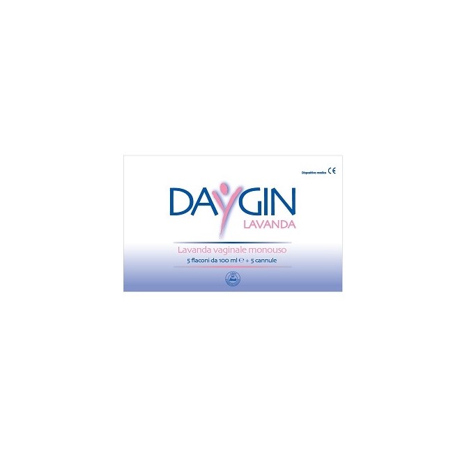 Daygin Lavanda Vaginale 5 Flaconi Da 100 Ml + 5 Cannule Daygin Lavanda Vaginale 5 Flaconi Da 100 Ml + 5 Cannule