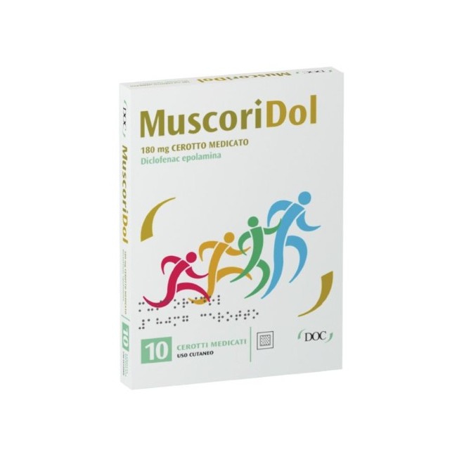 Muscoridol 10 Cerotti Medicati