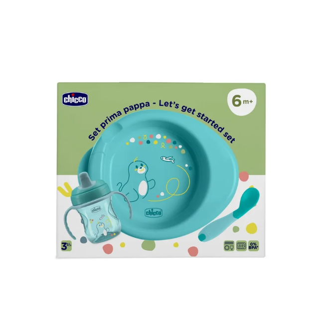 Chicco set pappa bambini 6m+ Chicco set pappa bambini 6m+
