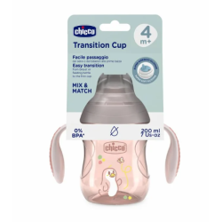 Chicco Tazza Transition Rosa 4m+