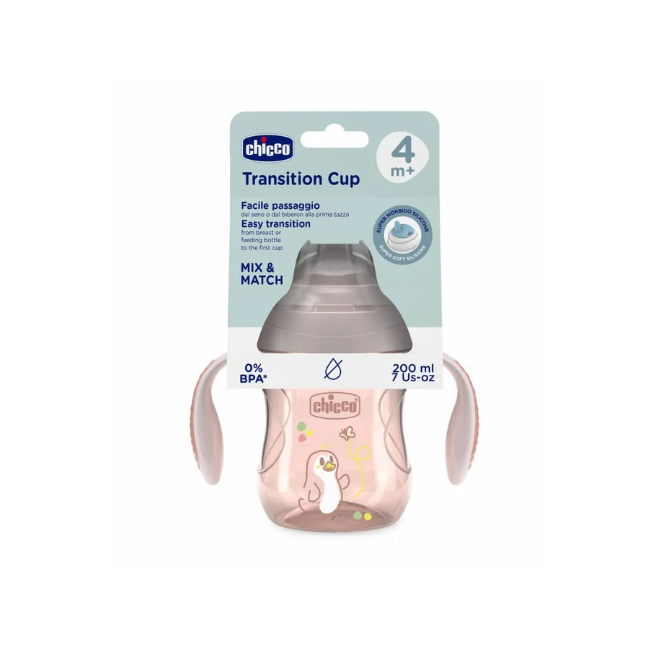 Chicco Tazza Transition Rosa 4m+