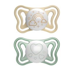 Chicco Succhietto Light Lumi Silicone 2-6m