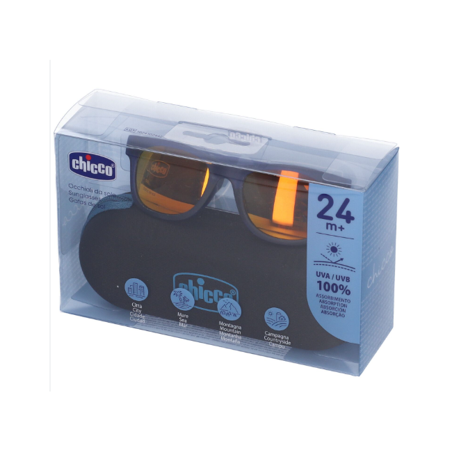 Chicco occhiali da sole blu 24+