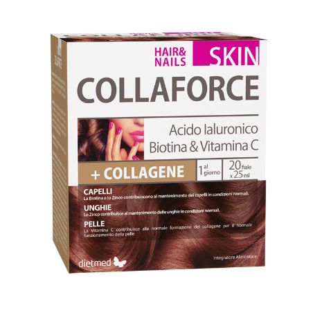 Collaforce pelle capelli e unghie