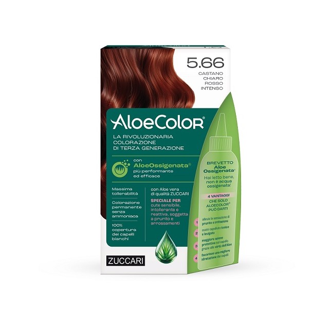 Zuccari Aloecolor 5,66 Castano Chiaro Rosso