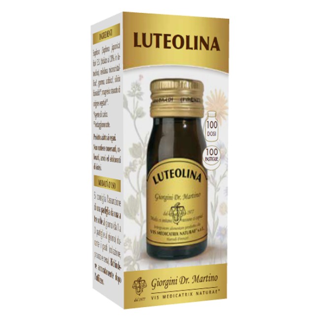 Dr. Giorgini Luteolina integratore 100 Pastiglie Dr. Giorgini Luteolina integratore 100 Pastiglie