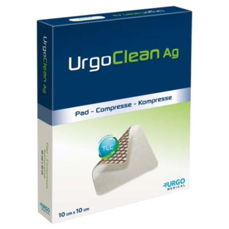 Urgo Urgoclean Ag/silver medicazione 15x15cm