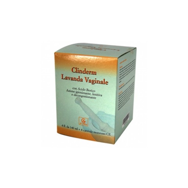 Clinderm Lavanda Vaginale 4 Flaconi 140ml