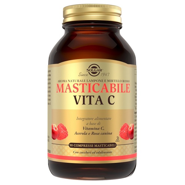 Solgar Vita C Masticabile integratore 90 Compresse Masticabili Solgar Vita C Masticabile integratore 90 Compresse Masticabili