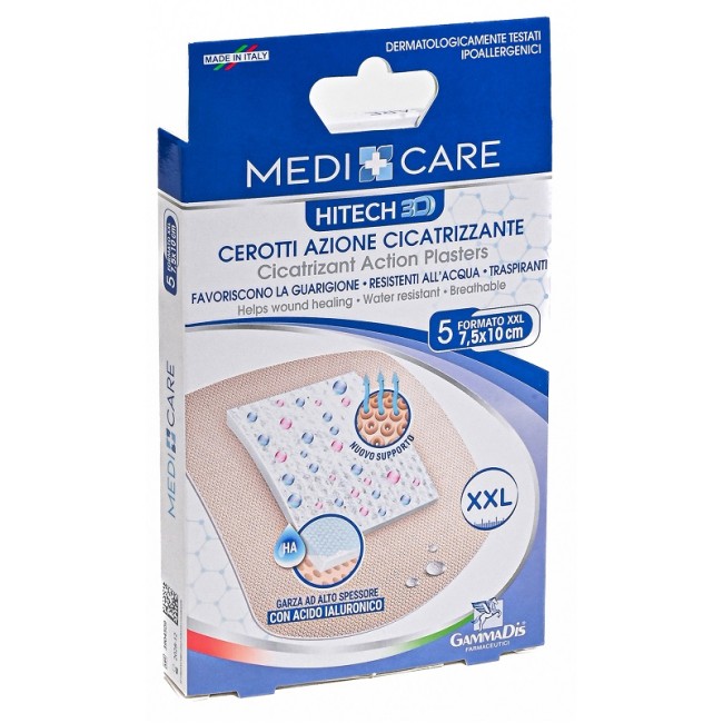 Cerotto Medicare Cicatrizzanti 10x7,5 5 Pezzi