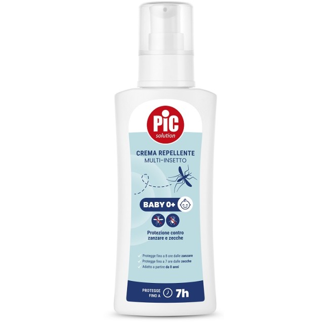 Pikdare Pic Solution Crema Repellente Multi-insetto Baby 0+ Pikdare Pic Solution Crema Repellente Multi-insetto Baby 0+