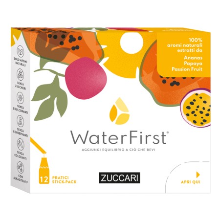 Zuccari Water First Ananas-papaya-passion Fruit