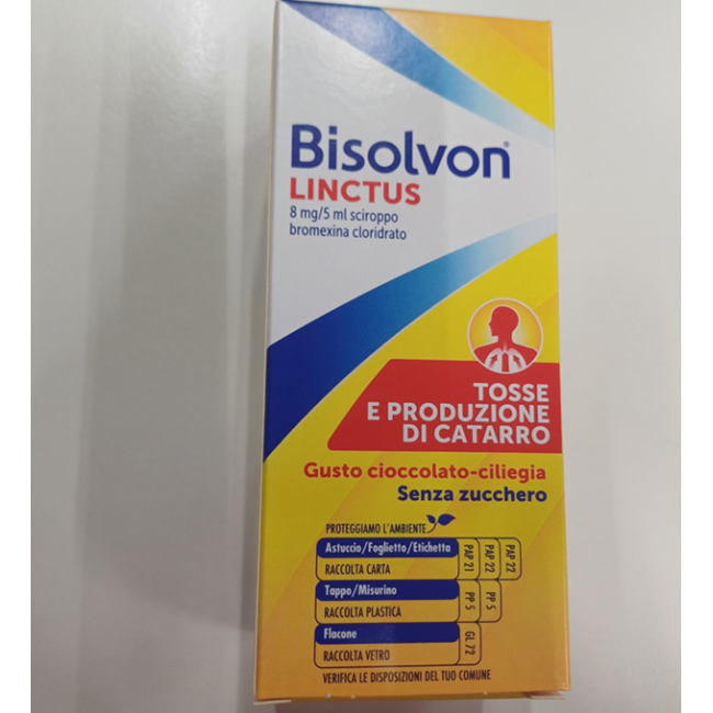 Bisolvon Linctus 8 Mg/5 Ml Sciroppo
