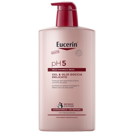 Eucerin Gel & Olio Doccia Delicato