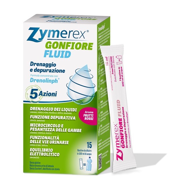 Zymerex Gonfiore Fluid Frutti Rossi Zymerex Gonfiore Fluid Frutti Rossi