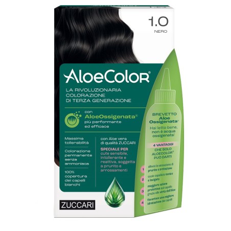 Zuccari Aloecolor 1,0 Nero Tinta Capelli