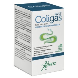 Aboca Coligas Fast 30 Capsule per il meteorismo