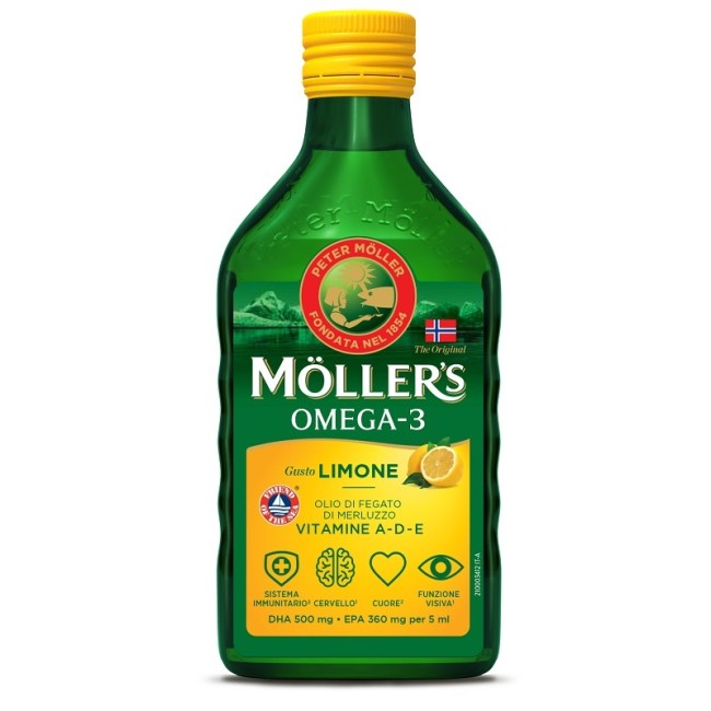 Moller's Omega 3 Olio Limone Moller's Omega 3 Olio Limone