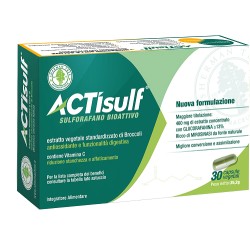 Actisulf Sulforafano integratore 30 Capsule Vegetali