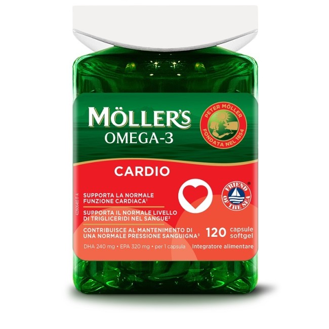 Moller's Omega 3 Cardio 120 Capsule Moller's Omega 3 Cardio 120 Capsule