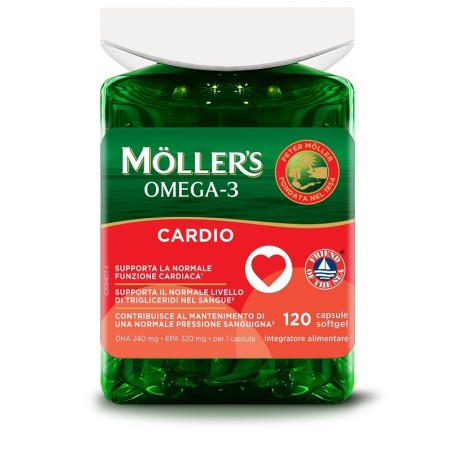 Moller's Omega 3 Cardio 120 Capsule Moller's Omega 3 Cardio 120 Capsule