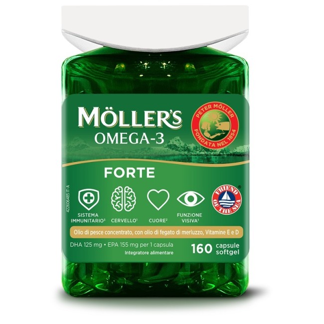 Moller's Omega 3 Forte 160 Capsule Moller's Omega 3 Forte 160 Capsule