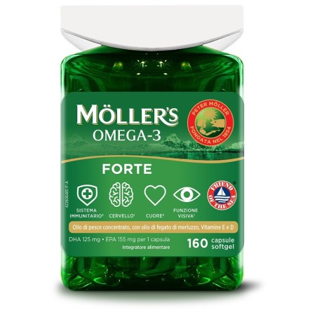 Moller's Omega 3 Forte 160 Capsule Moller's Omega 3 Forte 160 Capsule