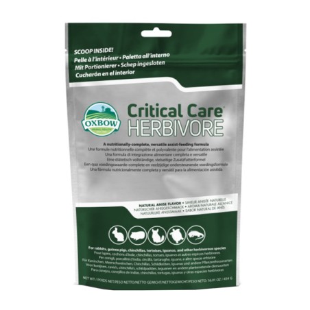 Critical care herbivore