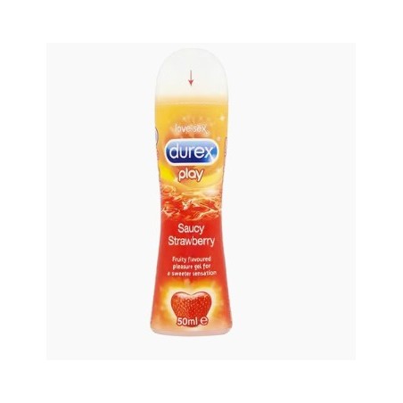 Durex Play Saucy Strawberry 50ml lubrificante