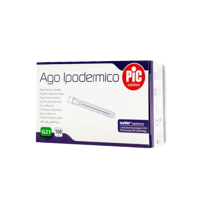 Pikdare Ago Ipodermico Pic Gauge 21 Pikdare Ago Ipodermico Pic Gauge 21