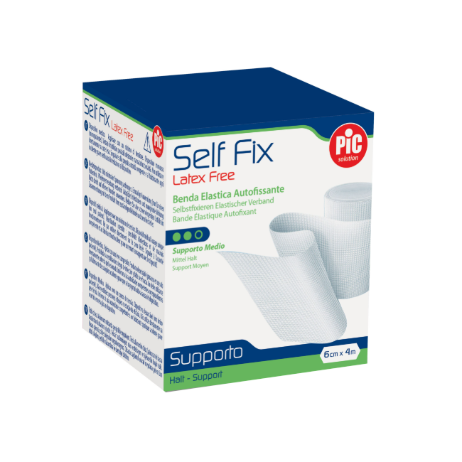 Pikdare Benda Elastica Pic Selffix Senza Lattice M 4x8 Cm Pikdare Benda Elastica Pic Selffix Senza Lattice M 4x8 Cm