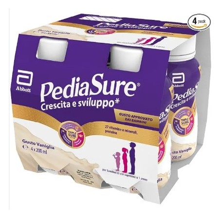 Abbott Pediasure Crescita Sviluppo Vaniglia Abbott Pediasure Crescita Sviluppo Vaniglia