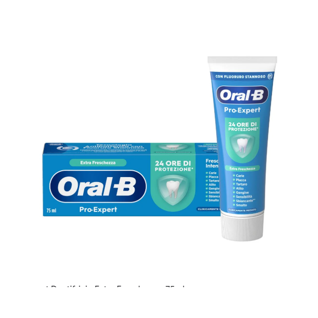 Oralb Pro-expert dentifricio extra freschezza