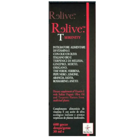 Odealfe Relive t serenity gocce integratore alimentare 30 ml Odealfe Relive t serenity gocce integratore alimentare 30 ml